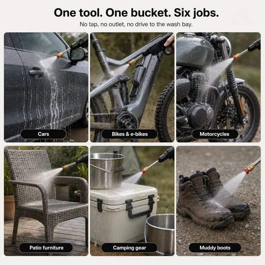 Curbsuds - Cordless Pressure Washer